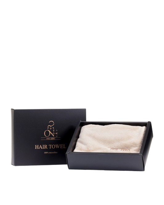 Hair towel (cream colored)