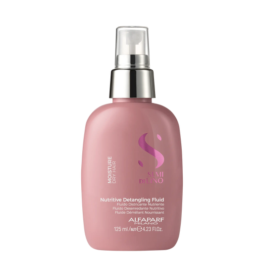 ALFAPARF Milano Semi Di Lino MOISTURE moisturizing fluid for dry hair, with thermal protection 125ml