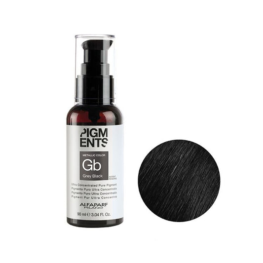 ALFAPARF Milano PIGMENTS GREY BLACK grey-black pigment 90ml