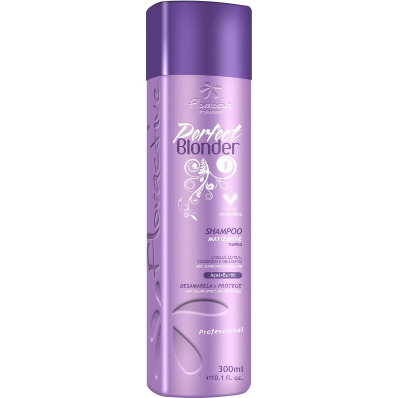 PERFECT BLONDER TONĒJOŠS ŠAMPŪNS BLONDIEM UN SIRMIEM MATIEM 300ML
