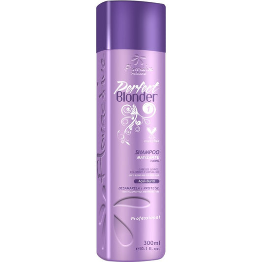 PERFECT BLONDER TONĒJOŠS ŠAMPŪNS BLONDIEM UN SIRMIEM MATIEM 300ML
