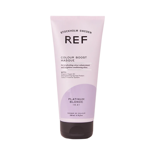 COLOUR BOOST PLATINIUM BLONDE - TONING HAIR MASK PLATINUM WHITE TONE