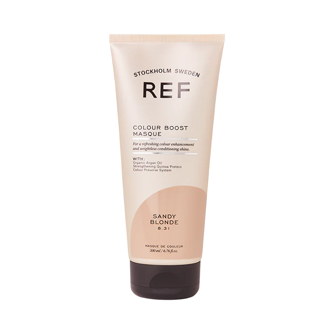 COLOUR BOOST SANDY BLONDE - TONING HAIR MASK SAND TONES