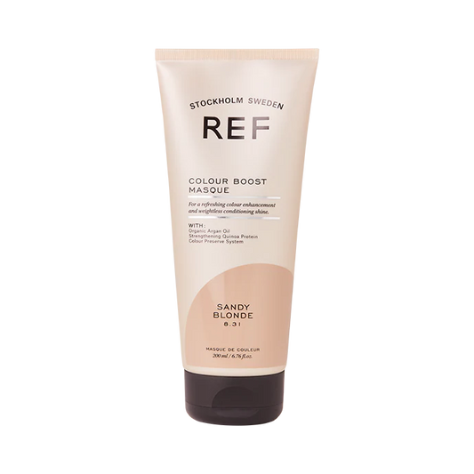 COLOUR BOOST SANDY BLONDE - TONING HAIR MASK SAND TONES