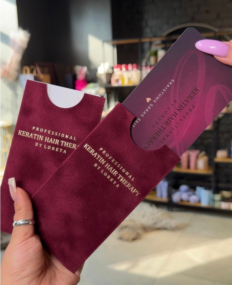 JAUNUMS! Keratin Hair Therapy fiziskā dāvanu karte
